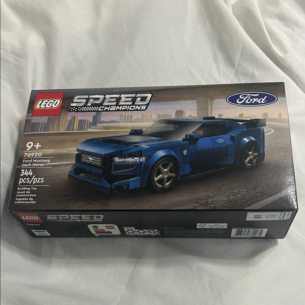 LEGO Speed Champions Ford Mustang Blue Set